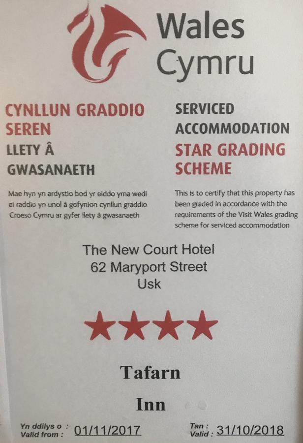 The New Court Inn Usk Εξωτερικό φωτογραφία
